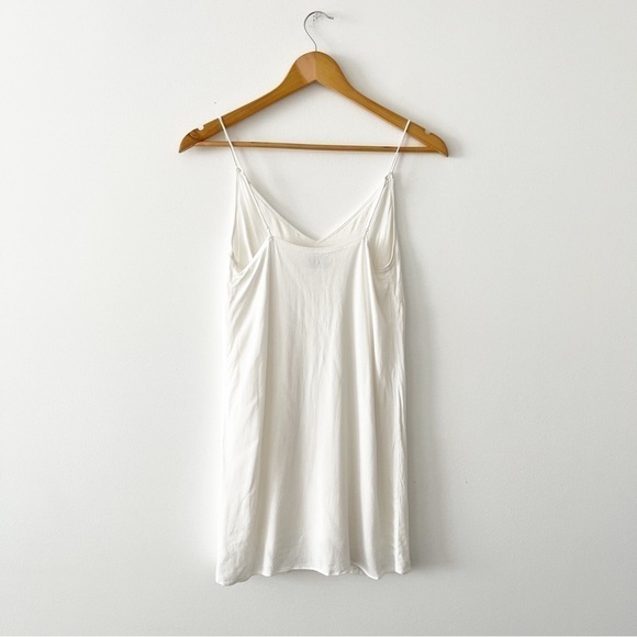 WILFRED Free | Vivienne Camisole Slip Dress White Size XXS Aritzia - Picture 8 of 10